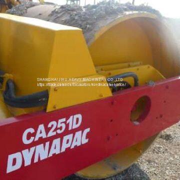 Бывший дорожный каток Dynapac CA251 с одним барабаном photo-4