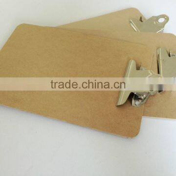 High Quality A5 MDF Office Clipboard With Metal Butterfly Clamp photo-6