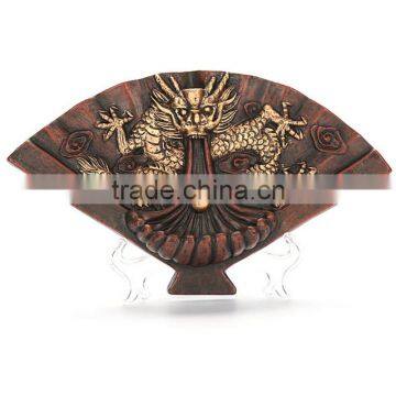 Golden Dragon Fan Incense Backflow Incense Burner Gift & Decor photo-3