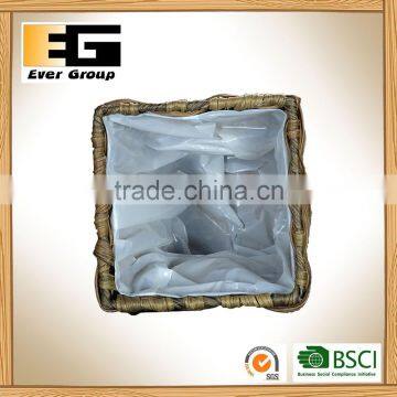 Plastics Rattan Garden Plant With Pvc Lining Square Basket photo-3