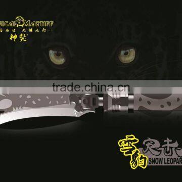 Tactical Machete Coconut Knife With Leopart Shape photo-4