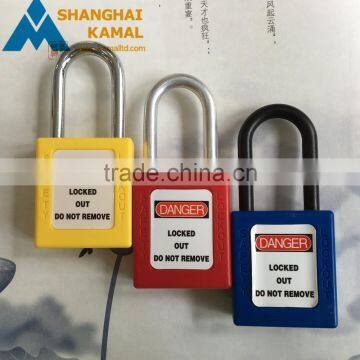 Lockout Safety Padlocks with Master keys