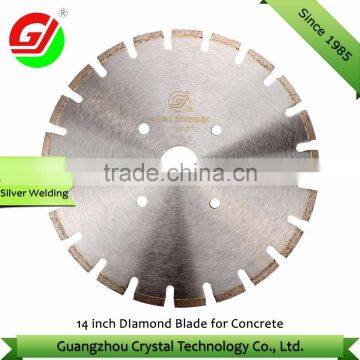 14" 350mm Concrete Laser Welding Diamond Saw Blade Diamond Cutting Disc for Concrete photo-4