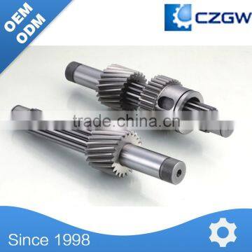 High precision-Chemical Machinery Parts-Shaft-Spline-Worm-001