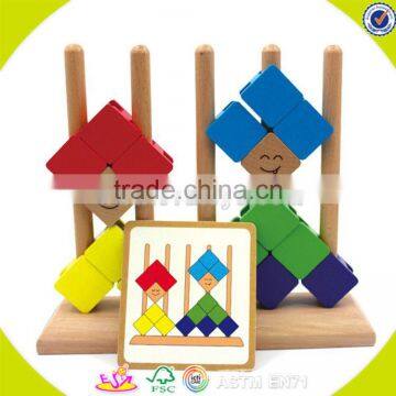 Wholesale Interesting Wooden Building Blocks Toy Special Kids Wooden Building Blocks Toy Colorful Building Blocks Toy W13D097 photo-2