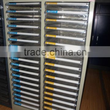 36 drawer parts cabinet with multi-functional drawers