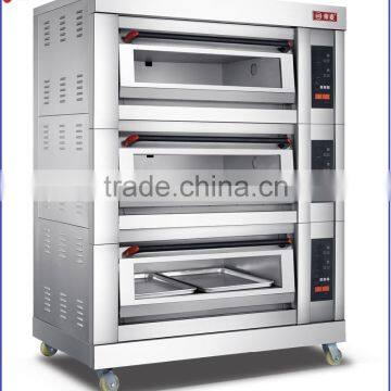 Industrial Large Capacity Bakery Equipment 400 Degree Electric Bread Baking Oven photo-2