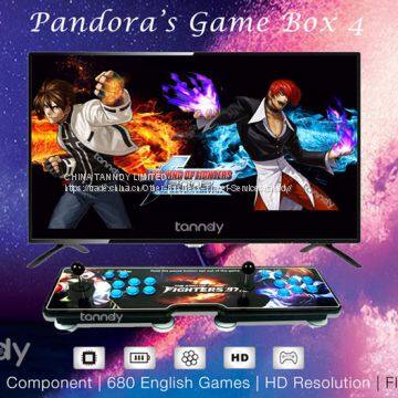 HD Metal Box Classical Fighting Game Machine Console Pandora Box 4S Arcade Game photo-4