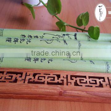 Raw Incense without bamboo stick - long stick, 1.5mm diameter for the best scent with Agarwood powder is main pure ingredient