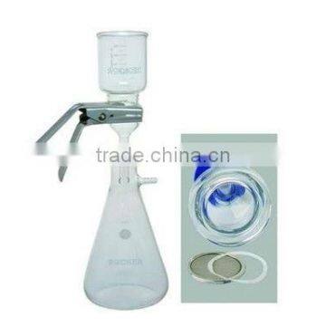 Borosilicate glass filtration set, stainless steel screen,vacuum filtration apparatus