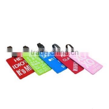 Travel ID Label for Luggage Suitcase , PVC Silicone Travel Suitcase Luggage Bag Tags photo-6
