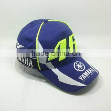 High Quality Racing Cap With 3D Embroidery And Baseball Cap