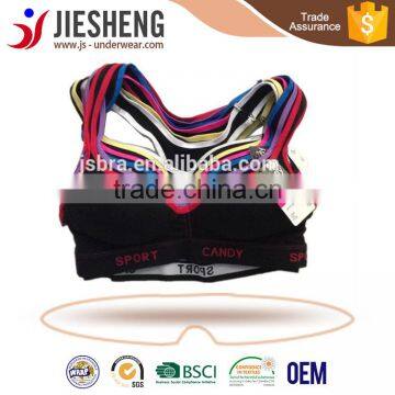 Famous Name Brand Sport Bra for Fit Lady Women Genie Bra for American Market (Accept OEM)