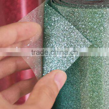 YESUN factory supply PVC transfer vinyl heat transfer glitter iron on vinyl