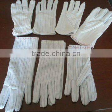 Anti-static safety gloves ESD protection/PVC coating