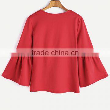 China Factory Custom Woman Clothing Summer Woman T-shirt Fashion Short Sleeve T-shirt photo-2