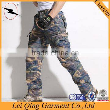 Mens High Quality Red Wholesale Camouflage Pants photo-5
