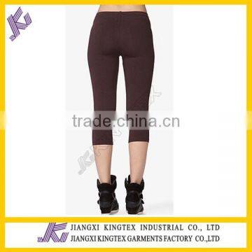 Women Three Quarter Pants,2014 Wholesale Women Pants,custom Design Women Three Quarter Pants photo-4