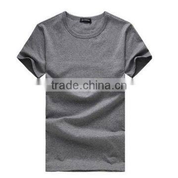 2017 Garment Factory Customized Your Own Brand Design Plain Color 95% Cotton 5% Spandex Private Label High Quailty Men T-shirts photo-2