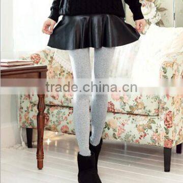 EY0071L Wholesale Hot Selling High Waist Yoga Pants Korean Hot Girls Fashion Winter Cotton Velvet Thick Warm Ladies Skirts Leggi photo-2
