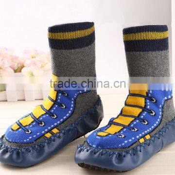 Kids Socks Cotton Boy Girl Casual Baby Anti Slip Socks Children Socks photo-4