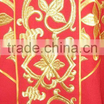 China Factory Supply White Clergy Surplice Robe Gown Acrylic Church Textile photo-2
