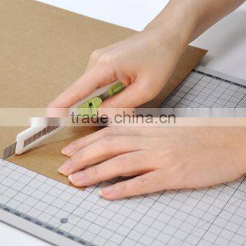 ECO Friendly Plastic Handle Knife Utility Snap off Box Cutter for Office School Art Supplies photo-5