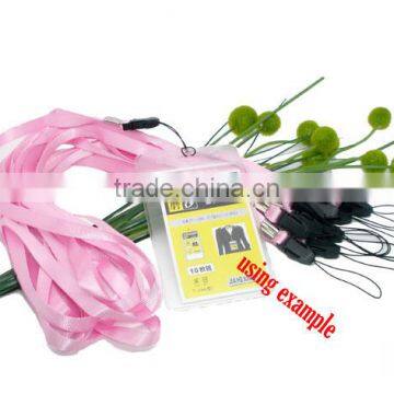 10Pcs Pink Neck Strap Lanyard Custom Logo China Wholesale photo-2