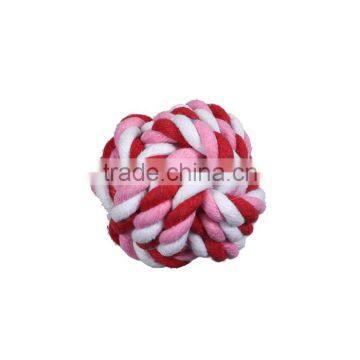 Cotton Pet Products Chew Molar Knot Toy Durable Ball Red photo-2