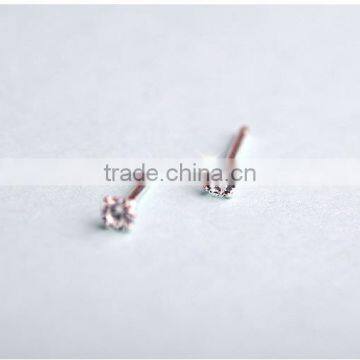 Wholesale Fashion European Jewelery 925 Sterling Silver CZ Stud Earrings photo-5