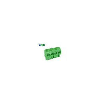 Female Sockets 3.81mm Pluggable Terminal Blocks , 300V 8A PCB Terminal Block Connector