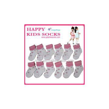 Children lace boat socks