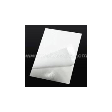 Matte White PET Labels