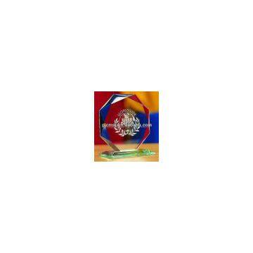 Stylish Clear k9 Crystal Trophy, Elgant Crystal Award