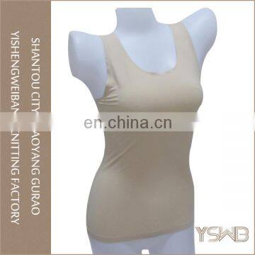 Cotton breathable woman underwear cheap good quality china camisole