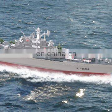 Remote Control Boats Hengtai Upgraded 1:275 Remote Control Model Aircraft Carrier High Speed RC Boat