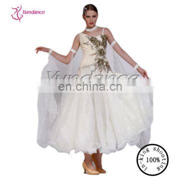 B-13188 White Dance dress waltz