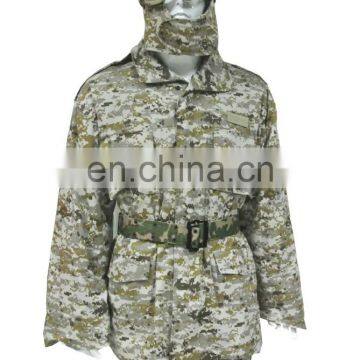 High quality desert digital camouflage m65 army jacket for winter for men