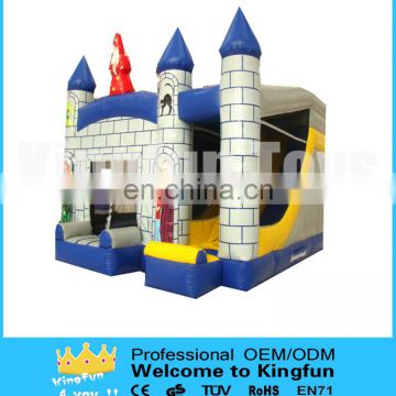 Popular inflatable church bouncer/church combo