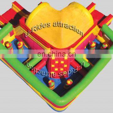 Creative toys inflatable bounce house for kids