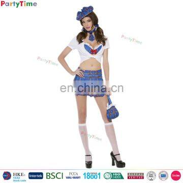 SK11 National Exchange Student Naughty School Uniform School Girl Sex Costume photo-2