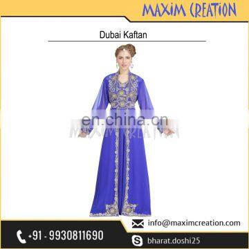 2017 Fashionable Party Wear Caftan For Saudi Arabia