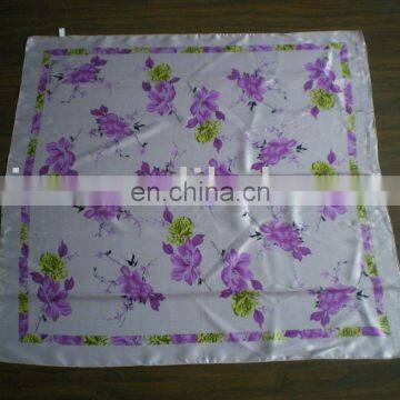 Scarf(fashion scarf,satin scarf,polyester scarf,ladies' scarf,printing scarf,silk scarf,square scarf,woven scarf,gift,shawl)