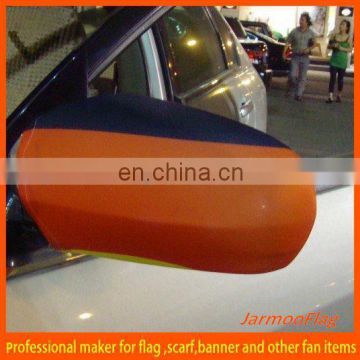 custom made advertising car wing mirror cover flag