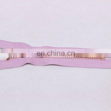 Hot Sale Fashion Rose Gold Metal Zipper photo-3