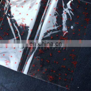 Wholesale Promotional Eco-friendly Clear PVC Wine Ice Bag / Pvc Wine Gift Ice Bag With Plastic Tube Handle photo-5