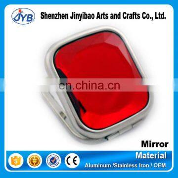 wholesale square shape folding type makeup mirror for girls