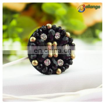 Wholesale handmade accessories polyester shirt buttons