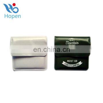 8*8CM Light the Convenient Portable Aluminium Eva Pocket Ashtray photo-2