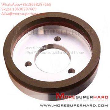 Glass Resin Grinding Wheel is Used in Straight Edge Machine and Chamfering Machine Alisa@moresuperhard.com photo-3